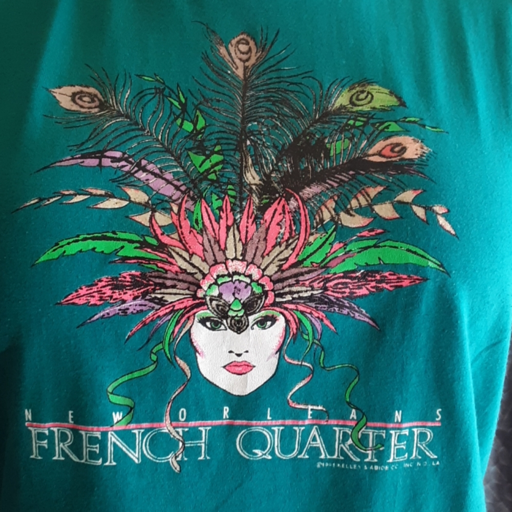 French Quarter New Orleans Vtg T shirt